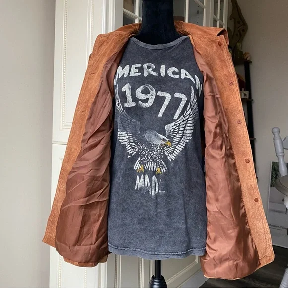 Vintage 70’s Style Leather Jacket - Picture 7 of 15